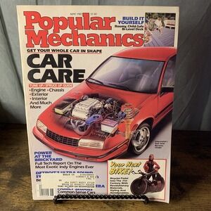 POPULAR MECHANICS Vintage Magazine May 1987 Car Care Awesome Cigarette Ads